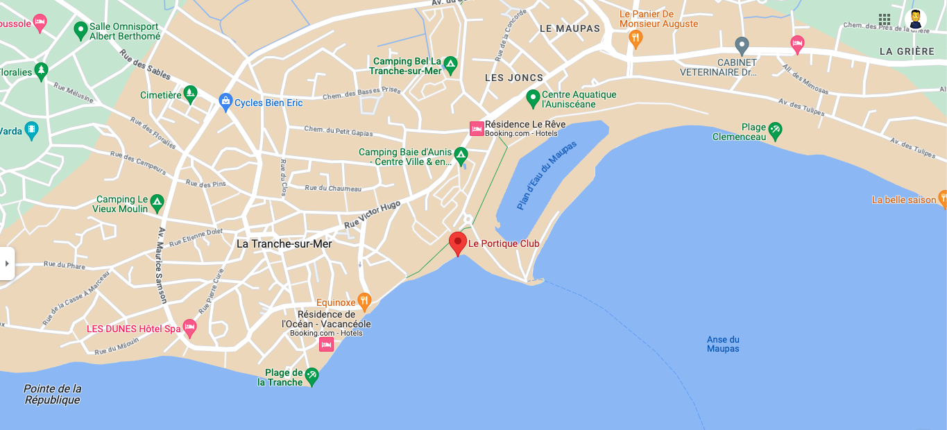carte des lieux